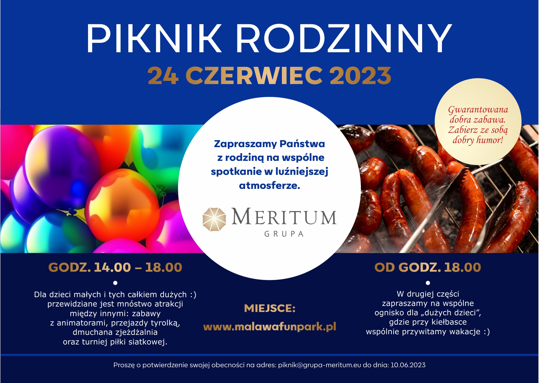 Piknik Rodzinny – 24 CZERWIEC 2023